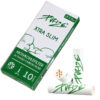 PURIZE 10er Pack Xtra Slim – Aktivkohlefilter Ø6mm