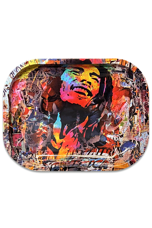 Rolling Tray Bob Marley