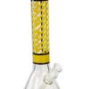 Bong Sonderangebot – 37 cm Glasbong aus 5 mm Borosilikatglas mit amberfarbenem Mundstück kaufen bei Jelly Joker