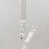 Turn Bong 40 cm Glasbong aus 4 mm Borosilikatglas mit Eiskerben und Schlitzdiffusor