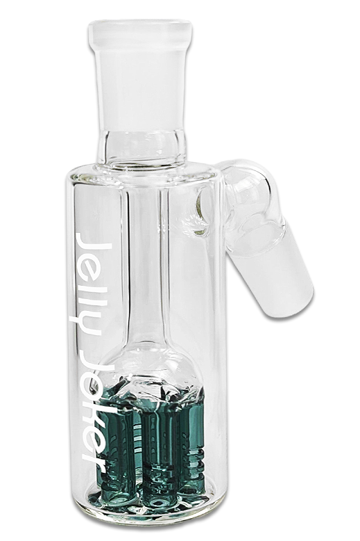 Bong Vorkühler Grab 18,8 mm mit Lake-Green 6-Arm-Perkolator
