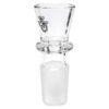 Bongkopf 5mm Durchlass 18,8mm aus Borosilikatglas