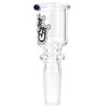 Bongkopf mit großem Durchlass KA14 14,5mm aus Borosilikatglas