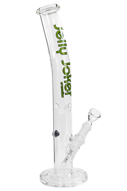 Bong kaufen – Greenline JJ-S-004 Glasbong 45 cm mit Eiskerben