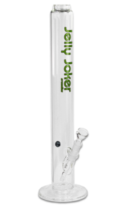 Bong kaufen – Greenline JJ-S-007 Glasbong 55 cm mit Diffusor und Kickloch