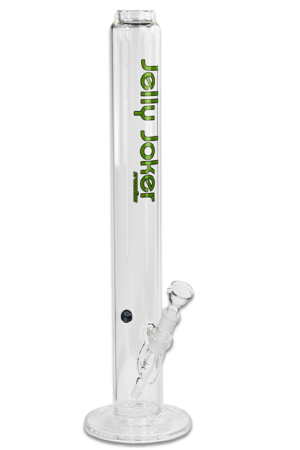 Bong kaufen – Greenline JJ-S-007 Glasbong 55 cm mit Diffusor und Kickloch