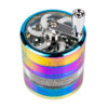 Kurbelgrinder mit Sichtfenster Ø63mm Rainbow von oben