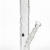 Little B Clear Bong aus klarem Glas, 35cm, 5mm Borosilikatglas, 18,8mm Schlitz-Diffusor, Kickloch