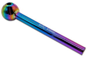 Ölpfeife aus Glas Rainbow