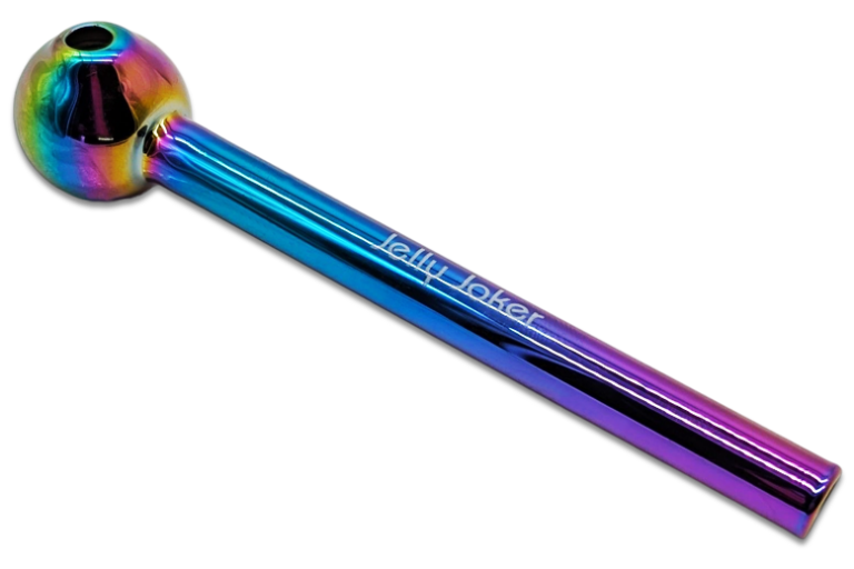 Ölpfeife aus Glas Rainbow