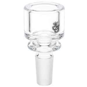 Panzerglas Kopf 14,5mm aus 6mm Borosilikatglas mit großem Durchlass
