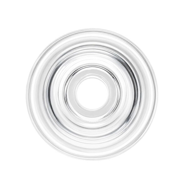 Panzerkopf Bong "Bigbowl" – 18,8mm – Massiver Glaskopf 2 Panzerkopf Bong Bigbowl 18,8mm von oben