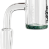 Quarzbanger kaufen – 18 mm female Seitenansicht mit Glaseinschmelzung