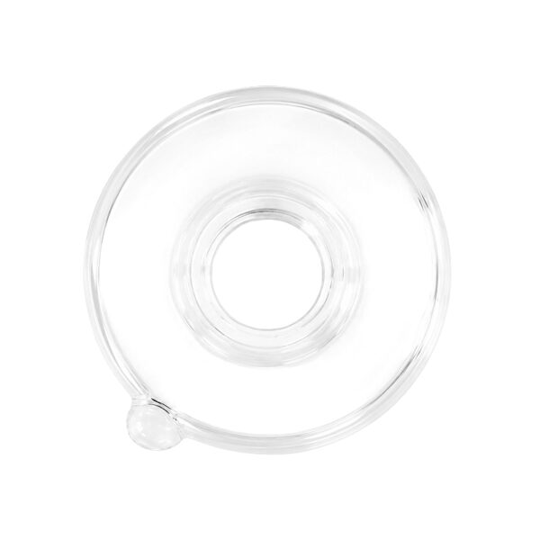 Turbo Kopf 18,8mm aus Borosilikatglas von oben