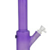 Bong Bright Purple – Seitenansicht, 38 cm Glasbong mit Wheelpercolator