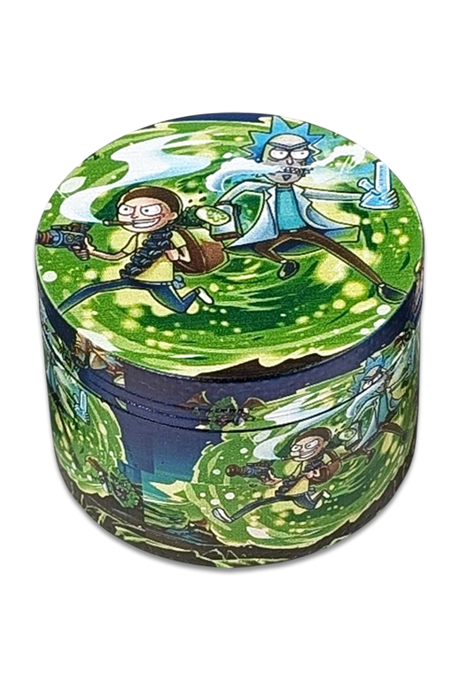 Metall-Grinder PH6916-RM - Motiv 1 1 Comic Grinder Motiv 1 – 4-teilig, 48 mm, robuster Metallgrinder mit buntem Design