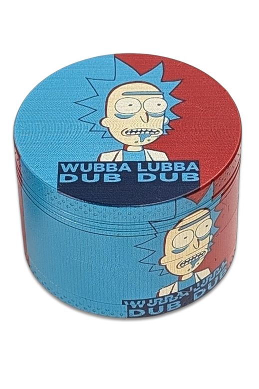 Metall-Grinder PH6916-RM - Motiv 11 1 Comic Grinder Motiv 11 – 4-teilig, 48 mm, robuster Metallgrinder im bunten Comic-Stil