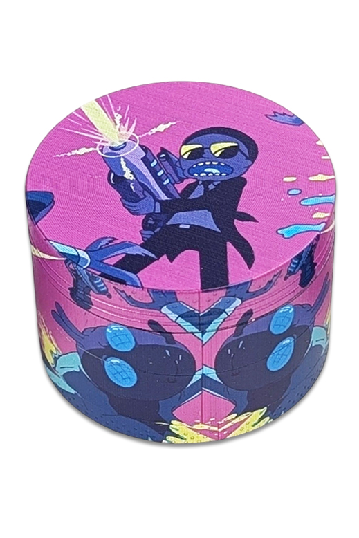 Metall-Grinder PH6916-RM - Motiv 5 1 Comic Grinder Motiv 5 – 4-teilig, 48 mm, stabiler Metallgrinder im bunten Look