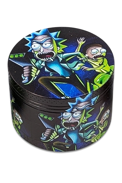 Metall-Grinder PH6916-RM - Motiv 6 1 Comic Grinder Motiv 6 – 4-teilig, 48 mm, hochwertiger Metallgrinder mit kreativem Motiv