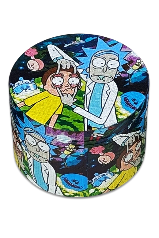 Metall-Grinder PH6916-RM - Motiv 9 1 Comic Grinder Motiv 9 – 4-teilig, 48 mm, langlebiger Metallgrinder mit einzigartigem Comic-Print