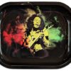 Rolling Tray aus Metall mit Bob-Marley-Guitar-Motiv