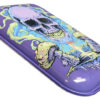 Rolling Tray „Psychedelic Skull“ (Rückseite) – Metall, 28,5 × 18,8 cm, beidseitig bedruckt