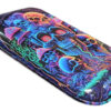 Rolling Tray „Neon Skull Grove“ (Rückseite) – Metall, 28,5 × 18,8 cm, beidseitig bedruckt