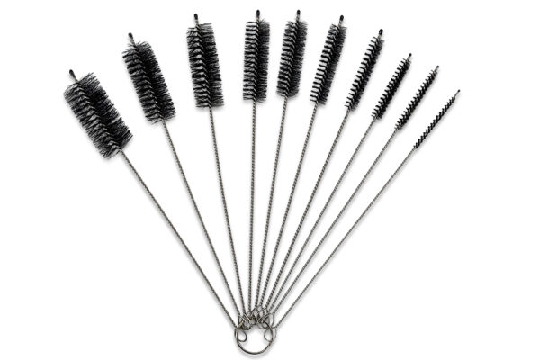 10-teiliges Bürstenset für Chillums mit verschiedenen Durchmessern