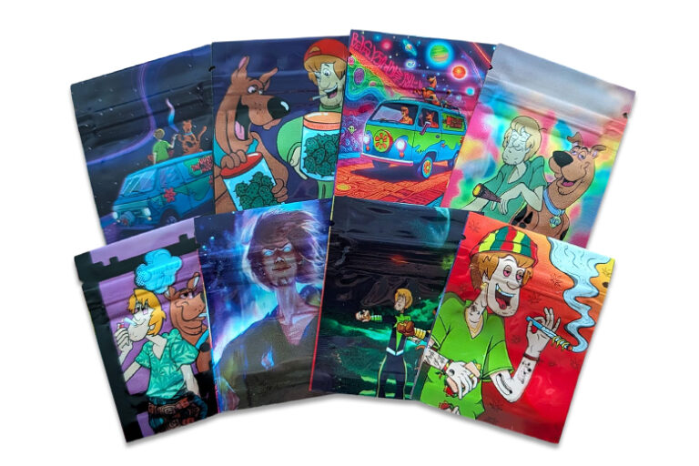 Cali Bags "Mystery Trip", 5x6,3 cm, mit Sichtfenster und Zip-Verschluss