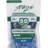 PURIZE® XTRA Slim Blau Aktivkohlefilter – 50er-Pack Vorderseite
