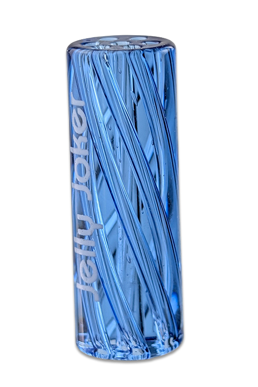 Ø10mm Glastip – 7-Loch-System – blau 1 Glastip 10 mm in blauer Farbvariante mit 7-Loch-System