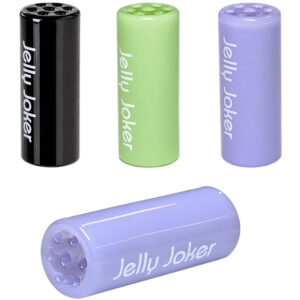 Milky & Solid Black Glastip mit Ø12mm und 7-Loch-System