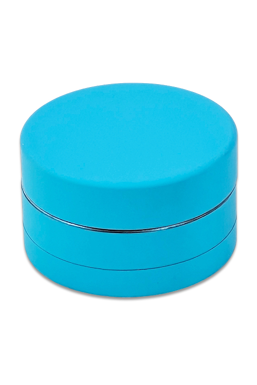Ø40mm Neon-Grinder GRZ15006 Blau 1 Ø40 mm Neon-Grinder in Blau aus Zink, 3-teilig