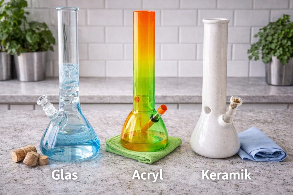 Bong reinigen: Schritt-für-Schritt Anleitung + Tipps für Glas, Acryl & Keramik 1 Bong reinigen