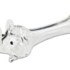 Spoonpipe Glaspfeife im Elefantenkopf-Design, 16 cm lang, transparentes Glas