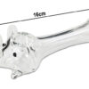 Maßangabe der Spoonpipe-Glaspfeife Elefant: 16 cm Länge