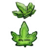Hanfblatt Aschenbecher aus Glas mit Jelly Joker Logo