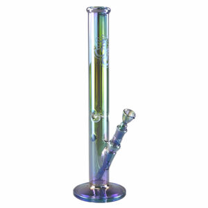 Bong JJ-S-002-Venom aus Borosilikatglas, metallbedampft, 45cm, 18,8mm Schliff