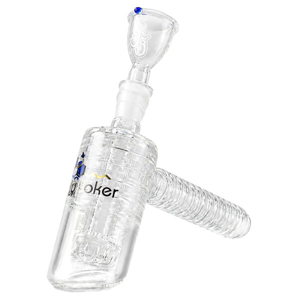 Bubbler „THCool“ aus Borosilikatglas mit 14,5mm Präzisionsschliff, 16cm inkl.Kopf
