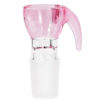 Durchgefärbter Bongkopf mit Griff in Pink
