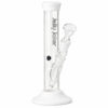 Glasbong mit Silikonfuß Travolta White 25,5cm aus 3,2mm Borosilikatglas mit 18,8mm Diffusor