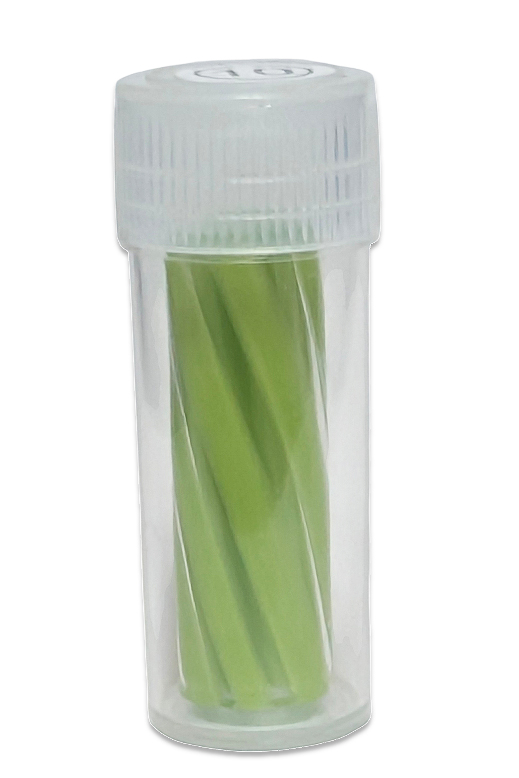 Ø10mm Glastip – 6-Loch-System – Green 2 Glastip grün 10mm 6-Loch in Dose