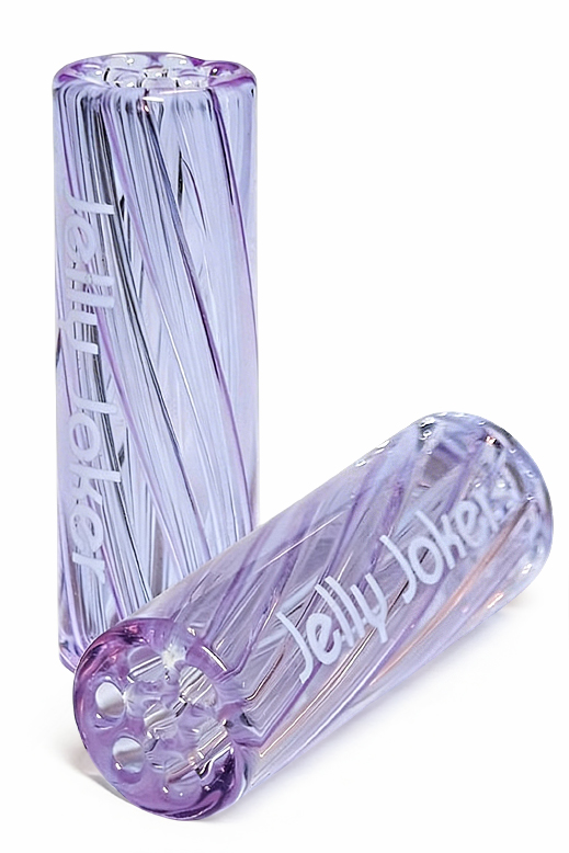 Ø10mm Glastip – 7-Loch-System – Lila 1 Glastip lila 10mm 7-Loch Glasfiltertip