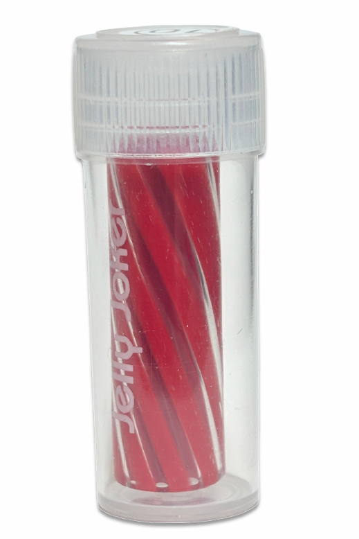 Ø10mm Glastip – 6-Loch-System – Red 2 Glastip rot 10mm 6-Loch in Dose