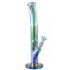 Metallbedampfte Bong JJ-S-004 Venom aus Borosilikatglas mit 45cm Höhe und 18,8mm Schlitz-Diffusor