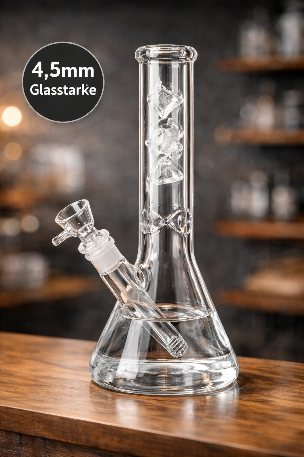 Glasbong 4,5mm kaufen bei Jelly Joker