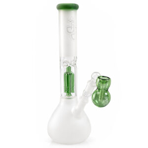Bong mit Aschefänger Lammy GR in Grün mit Dreiarm-Perkolator