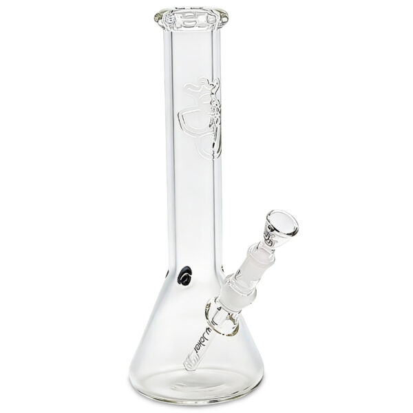 Flamepolished Bong Absit 35cm aus 9mm Borosilikatglas mit 18,8mm Stecksystem