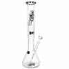 Glasbong mit Krone Black Tulip Rückansicht 45cm 5mm Borosilikatglas