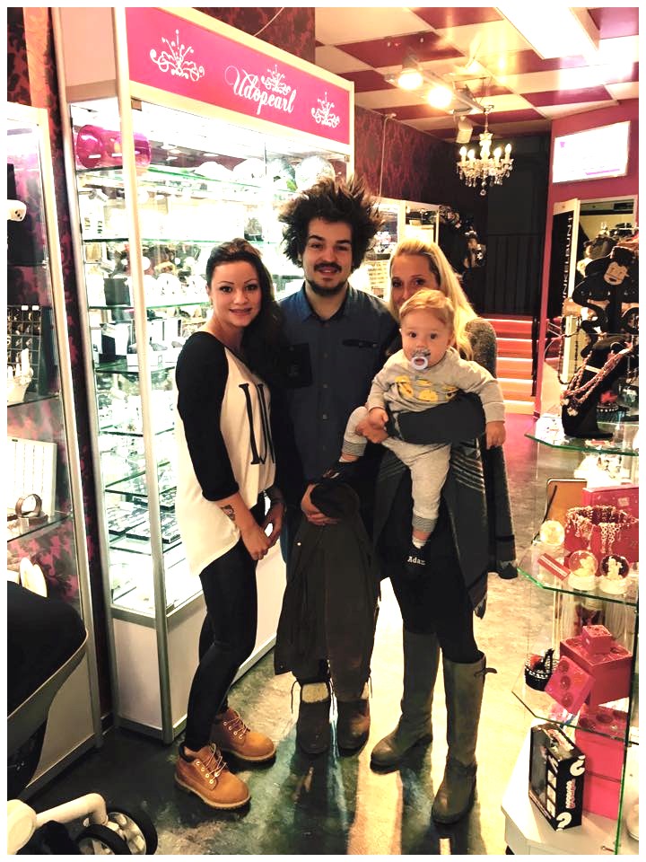 Besuch von Milky Chance im Piercingstudio Kassel UDOPEARL